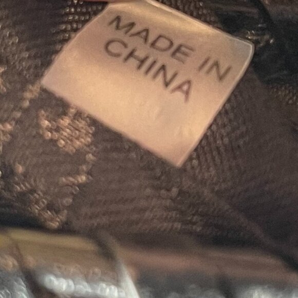 Tory Burch Whipstitch Pebbled Leather Foldover Crossbody Bag - Black - Preowned - Picture 8 of 8